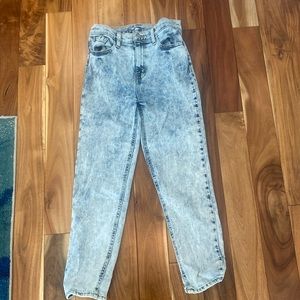 BDG light wash denim